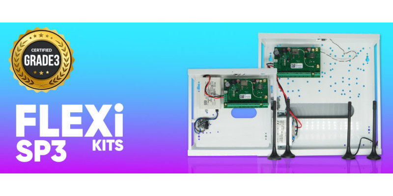 Trikdis FLEXi SP3 WiFi + 4G centrale d'allarme intelligente