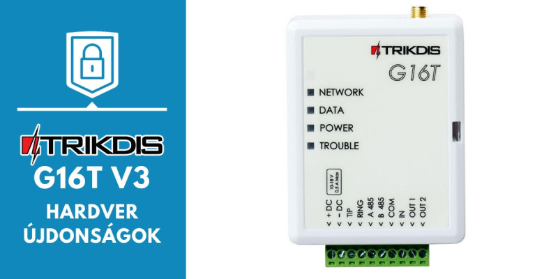 Trikdis G16 2G GSM comunicatore intelligente