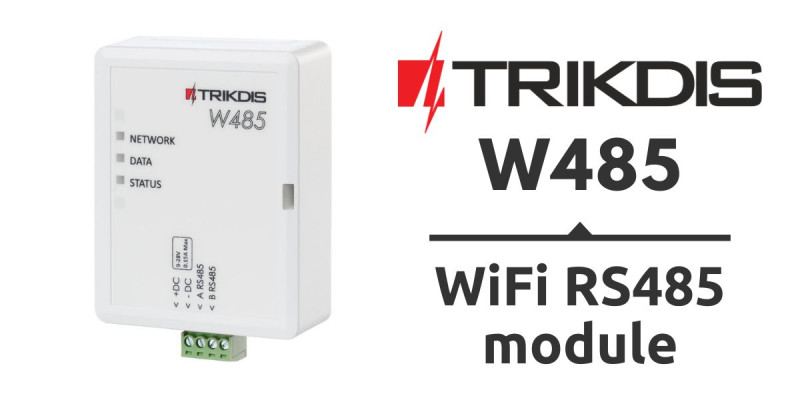 Trikdis W485 modulo WiFi (RS485)