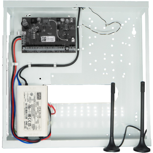 scatola metallica media con alimentatore per flexi sp3 k01 35