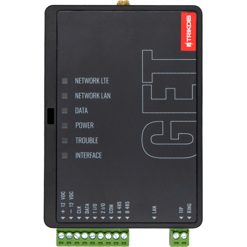 Trikdis GET Ethernet + 4G comunicatore intelligente Trikdis GET Ethernet + 4G comunicatore intelligente