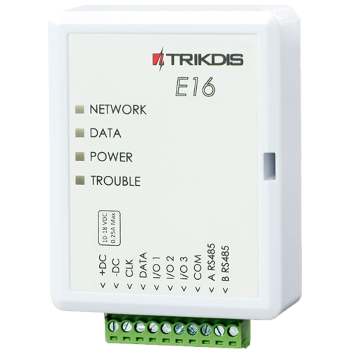 Trikdis E16 Ethernet comunicatore - modulo IP