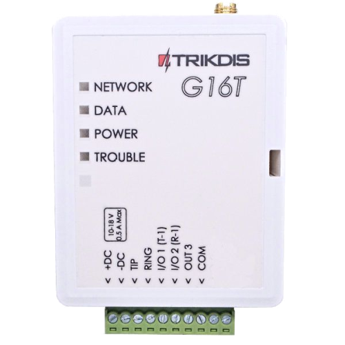 Trikdis G16T 2G GSM comunicatore intelligente (TIP-RING) Trikdis G16T 2G GSM comunicatore intelligente (TIP-RING)
