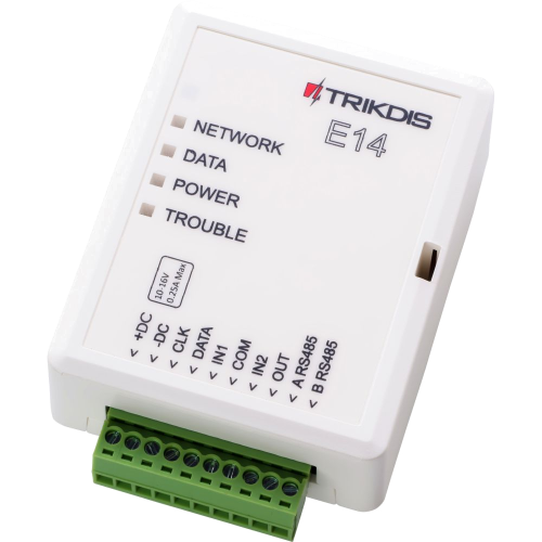 Trikdis E14 Ethernet comunicatore intelligente Trikdis E14 Ethernet comunicatore intelligente