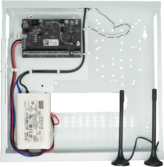 scatola metallica media con alimentatore per flexi sp3 k01 38